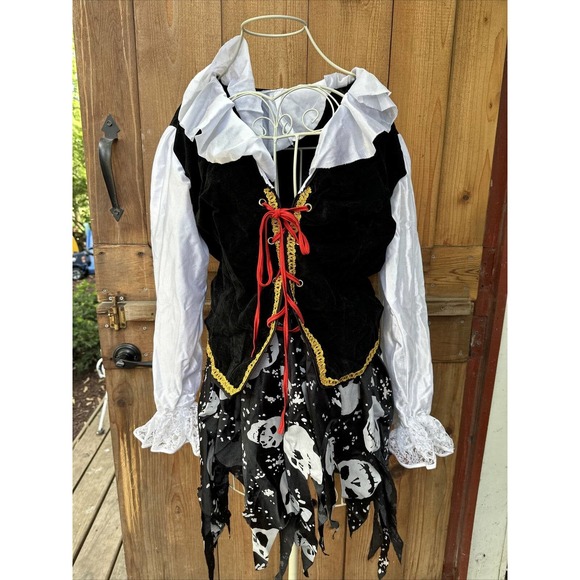 Wendy The Wench Pirate Costume One Size Fits Most - Picture 3 of 9